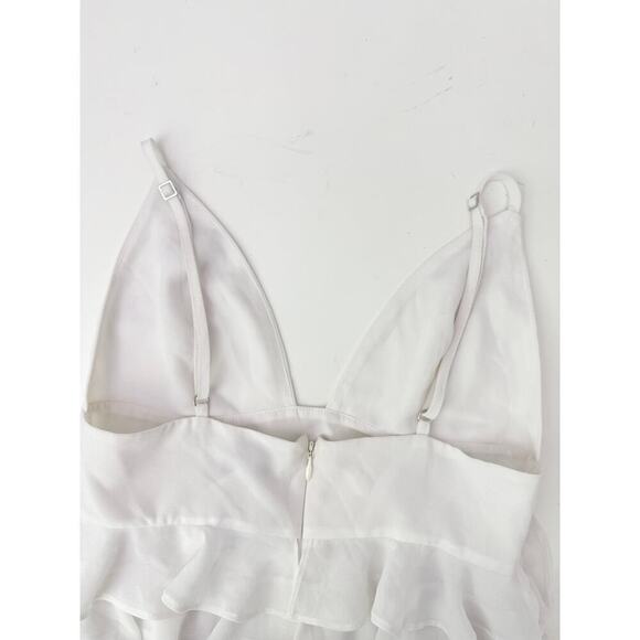 NBD Roxanne Ruffle Mini Dress - Size Small - Picture 6 of 6
